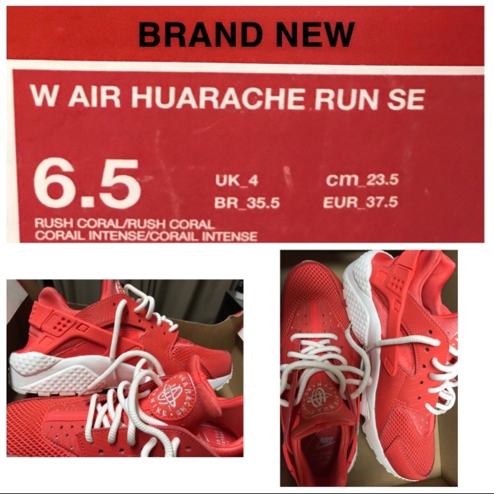 New Rush Coral Nike Huaraches